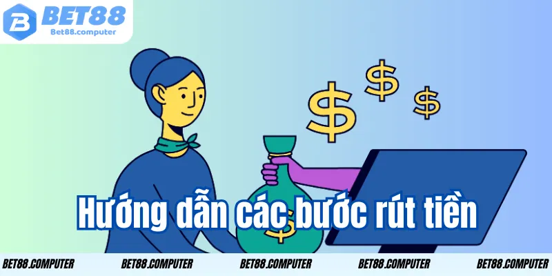huong dan cac buoc rut tien