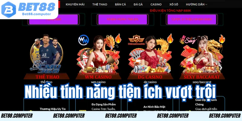 nhieu tinh nang tien ich vuot troi