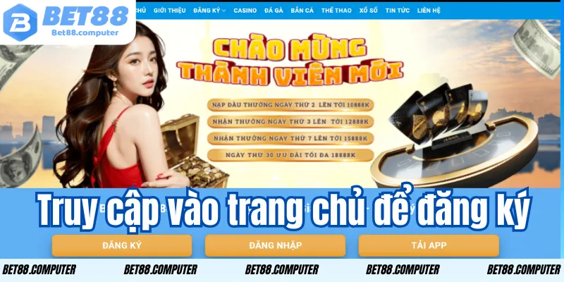 truy cap vao trang chu de dang ky 1